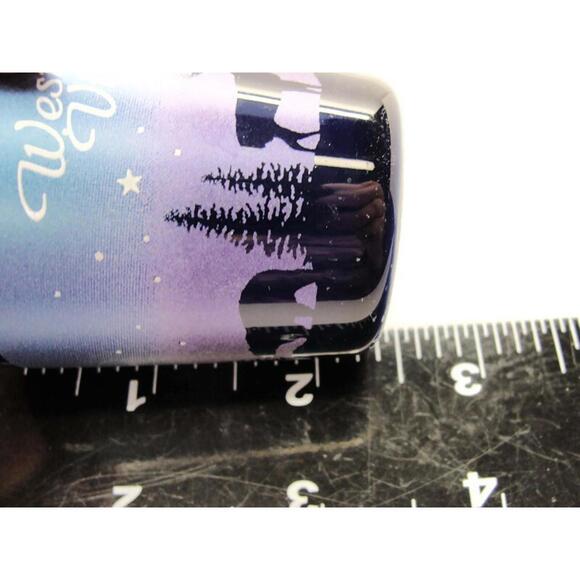 West Virginia Deer Night Scene Shot Glass Man Cave Bar Novelty - Picture 7 of 11